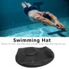 Gavigain Swimming Cap, Silicone Swimming Cap Swimming Cap for Women Men Waterproof Adult Swim Hats Bathing Caps Adult Waterproof Swim Hats Bathing Caps to Keep Hair Dry(Black) view 2