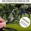 JOROBURO Brake Oil Tube, 3m Mountain Bike Hydraulic Disc Pipe Braking Hose with Insert Connecting Screws H90 Olive Rings, Pipe Braking Bike Hydraulic Line Disc Mountain Brake Hose for M315 335 395 view 3