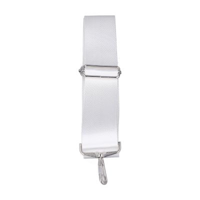 Tennis Net Center Strap, Adjustable Height Tennis Net Straps Portable Tennis Accessories with Stainless Steel Buckle White, Portable Tennis Accessories for Driveway Sports Training Contest Equipment