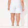 Catherines Women's Plus Size Suprema Short - 6X, White view 2