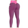2PCS Gym Leggings for Women High Waist Butt Scrunch Leggings for Women Butt Lift High Waisted Tummy Control No See-Through Yoga Pants Workout Running Leggings Scrunch Butt Seamless Gym Booty Tights view 4