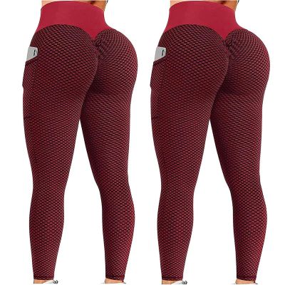 2PCS Leggings for Women High Waist Butt Lift Butt Lifting Workout Leggings for Women Scrunch Butt Gym Fitness Seamless Booty Tight Tummy Control Sport Active Yoga Pants