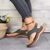 Sandals Women Comfortable Black Orthopedic Sandals for Women Arch Support Slides Slippers for Plantar Fasciitis Extremely Comfort Dressy Summer Orthotic Flip Flops view 3