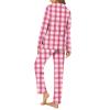 Womens 2 Piece Pajamas Sets Casual Sleepwear Long Sleeve Button Down Shirts Pants Nightwear Loungewear Pjs Lounge Sets view 2