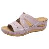 Black Orthotic Sandals Women Women Orthotic Slides Comfortable Orthopedic Sandals Dressy Summer Wide Width Walking Flip Flops Beach Shoes with Arch Support 2024 view 1