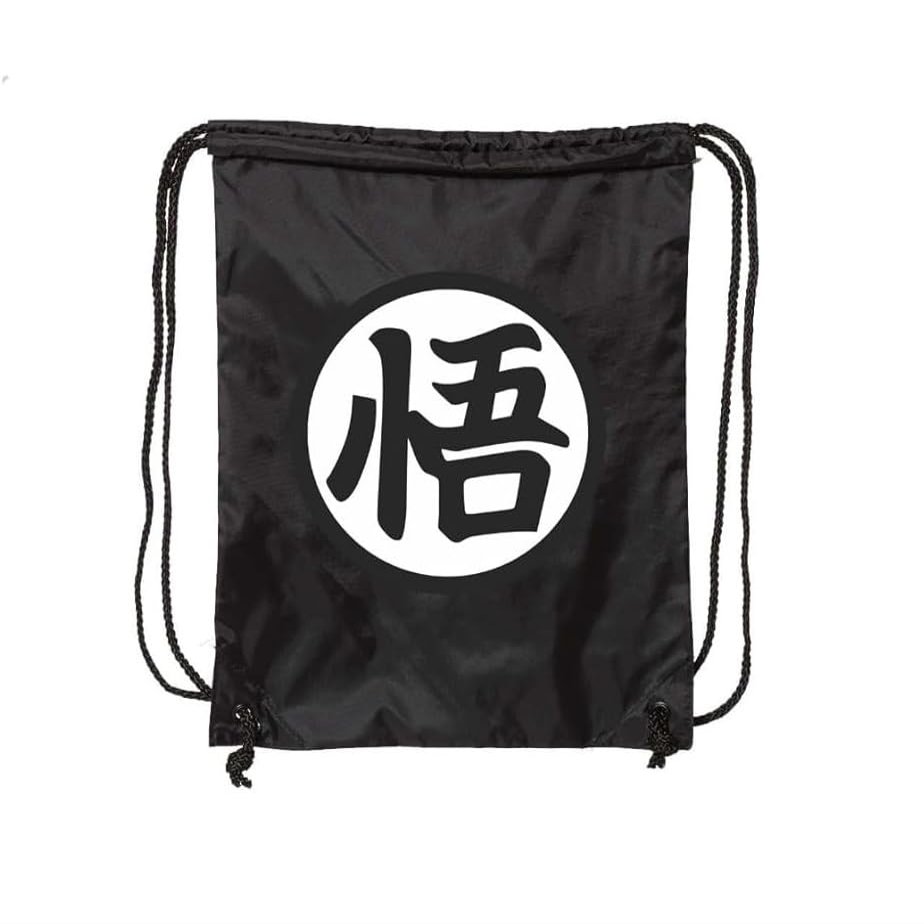 ALLNTRENDS Training Symbol Drawstring Bag Pack Cool Gym Workout Bag (Orange Pack)