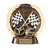 Same Day Awards High Relief Racing Trophy Laurel Wreath - Custom Engraved Award for Motorsports Auto Racing Track Day Champions Drivers Winners and Championship Recognition view 1