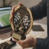 Same Day Awards High Relief Racing Trophy Laurel Wreath - Custom Engraved Award for Motorsports Auto Racing Track Day Champions Drivers Winners and Championship Recognition view 4
