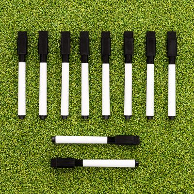 FORZA Magnetic Coaching Whiteboard Accessories | Carry Bags, Colored Magnets, Erasers or Whiteboard Pens | Color & Size Options Available (Whiteboard Pens, Medium Tip [8 Pack])