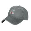 My Favorite Baseball Player Calls Me Mom Baseball Cap for Men Women Hats Adjustable Vintage Cowboy Hat Gray view 1