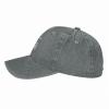 My Favorite Baseball Player Calls Me Mom Baseball Cap for Men Women Hats Adjustable Vintage Cowboy Hat Gray view 3