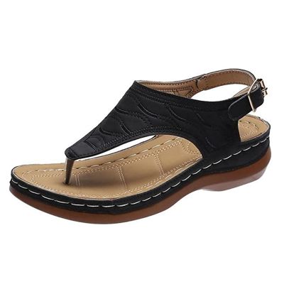 Sandals Women Comfortable Walking Womens Fashion Orthotic Slides Ladies Lightweight Athletic Sandals Slip On Slippers With Comfortable Plantar Fasciitis Arch Support