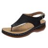 Sandals Women Comfortable Walking Womens Fashion Orthotic Slides Ladies Lightweight Athletic Sandals Slip On Slippers With Comfortable Plantar Fasciitis Arch Support view 1