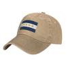 Flag of Wheeling, West Virginia Baseball Cap for Men Women Hats Adjustable Vintage Cowboy Hat Natural view 1