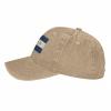 Flag of Wheeling, West Virginia Baseball Cap for Men Women Hats Adjustable Vintage Cowboy Hat Natural view 3