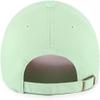 47 Los Angeles Dodgers Primary Logo Ballpark Clean Up Dad Hat Baseball Cap - Hemlock Green Pink view 3
