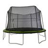 JumpKing 14 Foot Round Trampoline and Enclosure System with Galvanized Steel Frames and 200 Pound Capacity for Kids and Adults, Black/Lime Green view 2