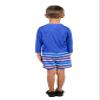 INGEAR Boys' Sun Shirt Rash Guard and Swim Shorts Combo Sun Protective Clothing Set Bathing Suit Set for Boys (US, Numeric, 2, Dino Delight) view 2