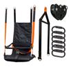 Fusion Climb Zipline Harness Seat Belt with Handle Bar and Adjustable Waist Strap, Zipline Accessories for Kids and Adults