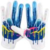 Grip Boost Football Gloves - Peace Stealth 6.0 Boost Plus Sticky Technology - Adult and Youth Football Gloves for Wide Receiver - Men's and Boys Sizes (Crucial, Small) view 2
