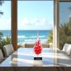 Same Day Awards Sienna Waterfall Art Glass Award - Custom Engraved 10" Trophy for Corporate Retirement Volunteer Recogntion Leadership Business Milestone Employee Gift (Sienna Waterfall) view 4