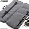 Savior Equipment Specialist Single Long Gun Bag Tactical Padded Soft Case w/Padded Handle Carrier, Adjustable Sling, Dual Lockable Zipper, 46 Inch Gray view 3