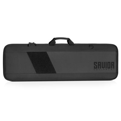 Savior Equipment Specialist Single Long Gun Bag Tactical Padded Soft Case w/Padded Handle Carrier, Adjustable Sling, Dual Lockable Zipper, 55 Inch Black
