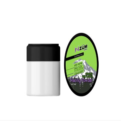 ZUMWAX Iron-On Ski/Snowboard/Nordic Ceramic Powder Wax 80g, PFAS-Free, Eco-Friendly Ceramic & Silicon Dioxide, Extreme Speed, Non-Fluoro Ultra-Performance Speed Wax All Conditions, Made in USA