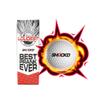 SHOCK'D GOLF BALLS - The World's Loudest Golf Ball - Viral Prank Ball (Sleeve of 3, Novelty) - White Dot Botton view 1