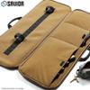 Savior Equipment Specialist Single Long Gun Bag Tactical Padded Soft Case w/Padded Handle Carrier, Adjustable Sling, Dual Lockable Zipper, 46 Inch FDE view 3