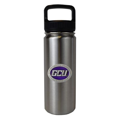 Heritage Pewter GCU, Enamel Purple Water Bottle 800 MIL | Stainless Steel Water Bottle With GCU Logo | Expertly Crafted