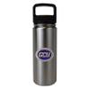 Heritage Pewter GCU, Enamel Purple Water Bottle 800 MIL | Stainless Steel Water Bottle With GCU Logo | Expertly Crafted view 1