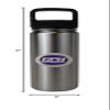 Heritage Pewter GCU, Enamel Purple Water Bottle 800 MIL | Stainless Steel Water Bottle With GCU Logo | Expertly Crafted view 2