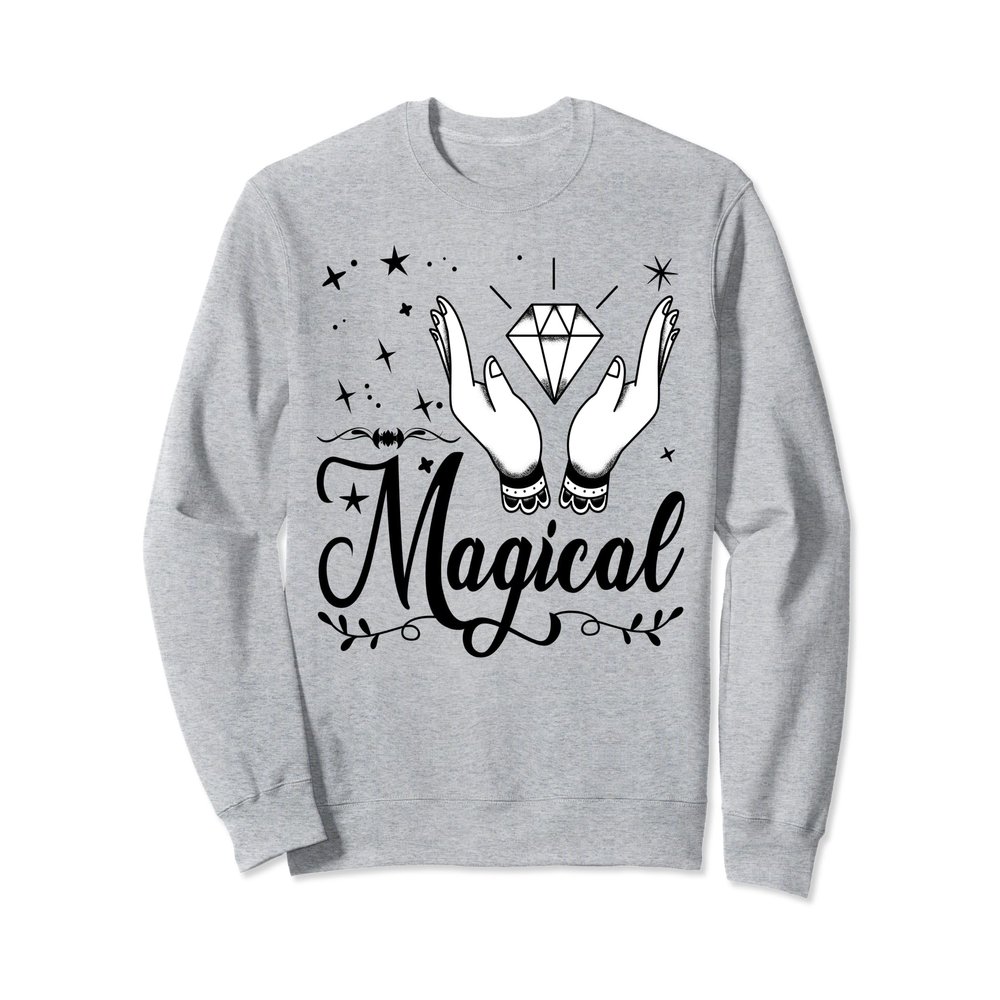 Magical Shirt For Women Magic Cute Castle Funny Magical Sweatshirt