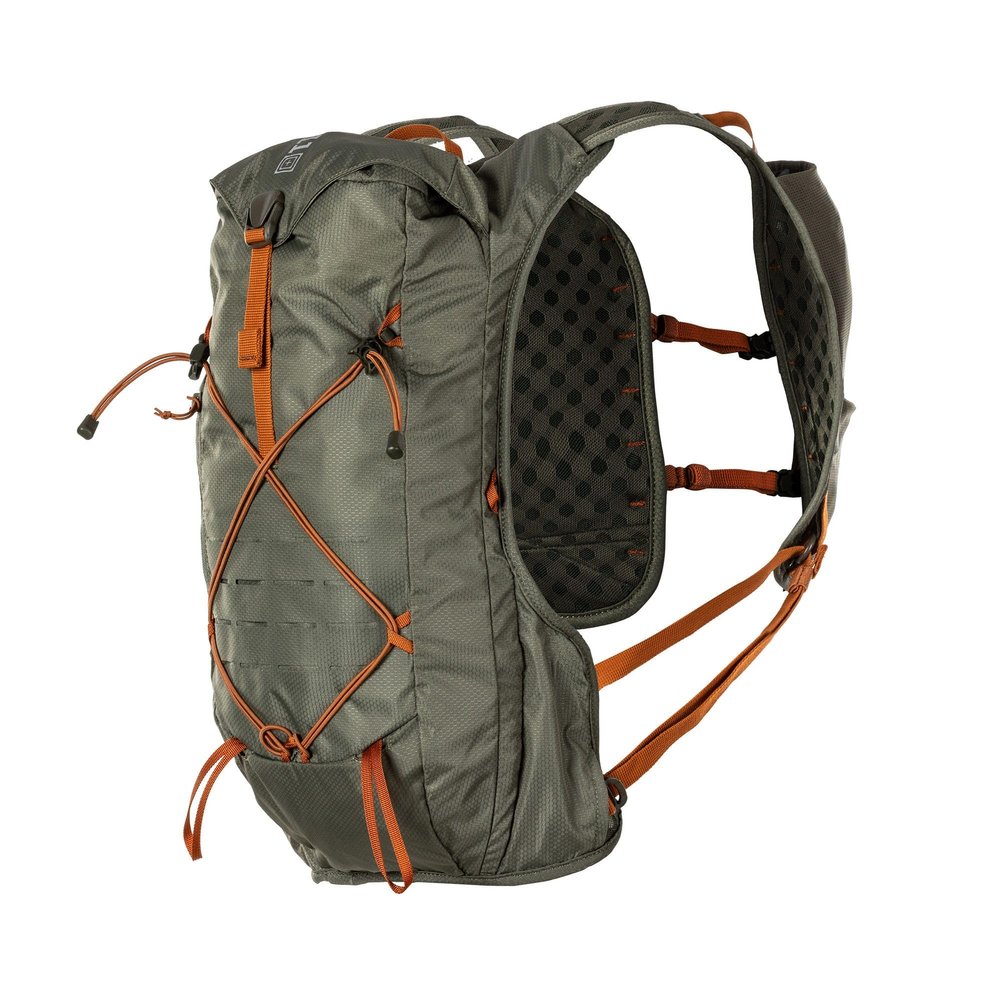 5.11 Tactical CloudStryke Hiking Backpack Ultralight Bag, 10L, Sage Green, Style 56843