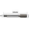 APLVFFZH Steel Tap for Bike Crank Repair - Various Pedals, Silver Right view 3