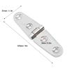 CFTGIW 4Pcs Marine Boat Hatch Hinges Stainless Steel Boat Deck Hatch Hinges Boat Hatch Hinge 316 Stainless Steel Proof Sturdy Marine Hatch Hinge for Yacht (103mm*27mm) view 2