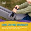 Jack & June Cedar Children's Wooden Seesaw - Smooth Cedar Finish with Two Safety Handles view 3
