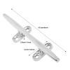 CFTGIW 4Pcs Boat Dock Mooring Cleat 8 inches Stainless Steel Dock Cleats Boat Dock Cleats Rope Cleat for Marine Yachts Inflatable Yachts Business Yachts (6 inches) view 2