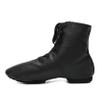 HIPPOSEUS Women Jazz Shoes Black Split Sole Dance Boots Ballet Dance Shoe for Men,US 7 view 1