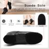 HIPPOSEUS Women Jazz Shoes Black Split Sole Dance Boots Ballet Dance Shoe for Men,US 7 view 4