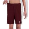 2BOLD MMA Shorts Kids Grappling, BJJ, JIU-Jitsu, NO-GI Cross Training Muay Thai, Boxing, Kids MMA Shorts (US, Alpha, X-Small, Regular, Maroon) view 3