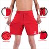 2BOLD MMA Shorts Kids Grappling, BJJ, JIU-Jitsu, NO-GI Cross Training Muay Thai, Boxing, Kids MMA Shorts (US, Alpha, X-Large, Regular, Red) view 4