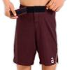 2BOLD MMA Shorts Kids Grappling, BJJ, JIU-Jitsu, NO-GI Cross Training Muay Thai, Boxing, Kids MMA Shorts (US, Alpha, Medium, Regular, Maroon) view 2