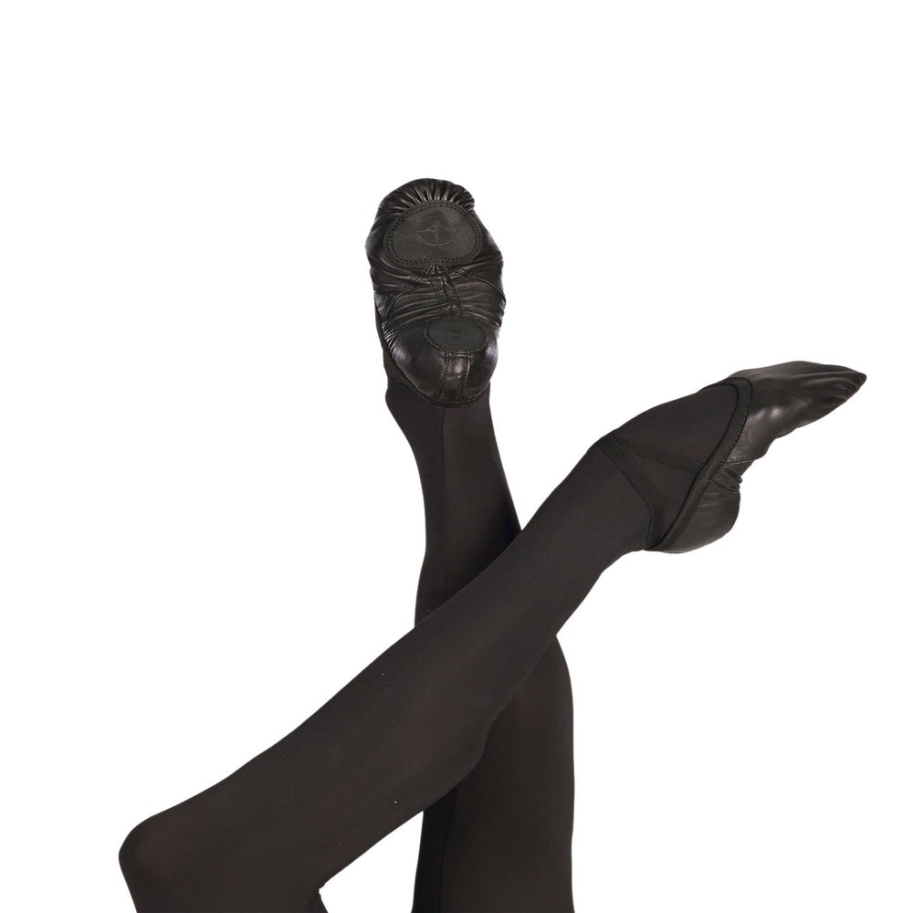 (Wear Moi) Unisex's W Extra Wide Ballet Flat, Black, 31.0 cm