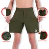 2BOLD MMA Shorts Kids Grappling, BJJ, JIU-Jitsu, NO-GI Cross Training Muay Thai, Boxing, Kids MMA Shorts (US, Alpha, X-Large, Regular, Green) view 4