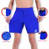 2BOLD MMA Shorts Kids Grappling, BJJ, JIU-Jitsu, NO-GI Cross Training Muay Thai, Boxing, Kids MMA Shorts (US, Alpha, Large, Regular, Blue) view 4