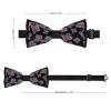 Show Me Your Donuts Men's Bow Ties Pre-Tied Adjustable Bowtie for Wedding Party view 2