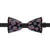 Show Me Your Donuts Men's Bow Ties Pre-Tied Adjustable Bowtie for Wedding Party view 3