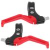 Holibanna 1pair Bike Brake Levers for Boy Girl Lightweight Three-Finger Design Brake Handles for Boys and Girls for Cycling Parts Replacement view 1